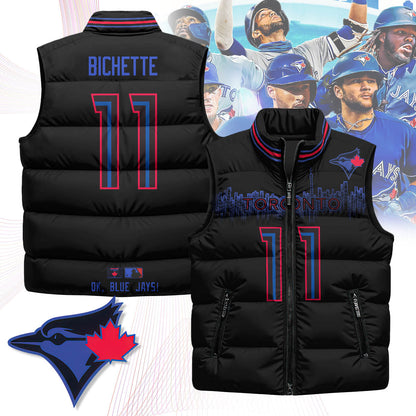 Toronto Blue Jays Unisex Puffer Vest