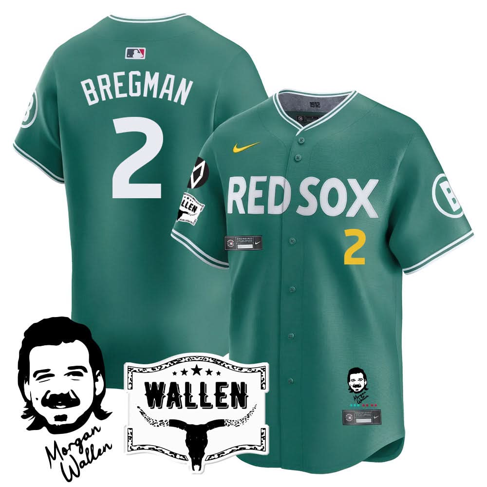 Boston Red Sox Morgan Wallen 2025 Jersey - All Stitched