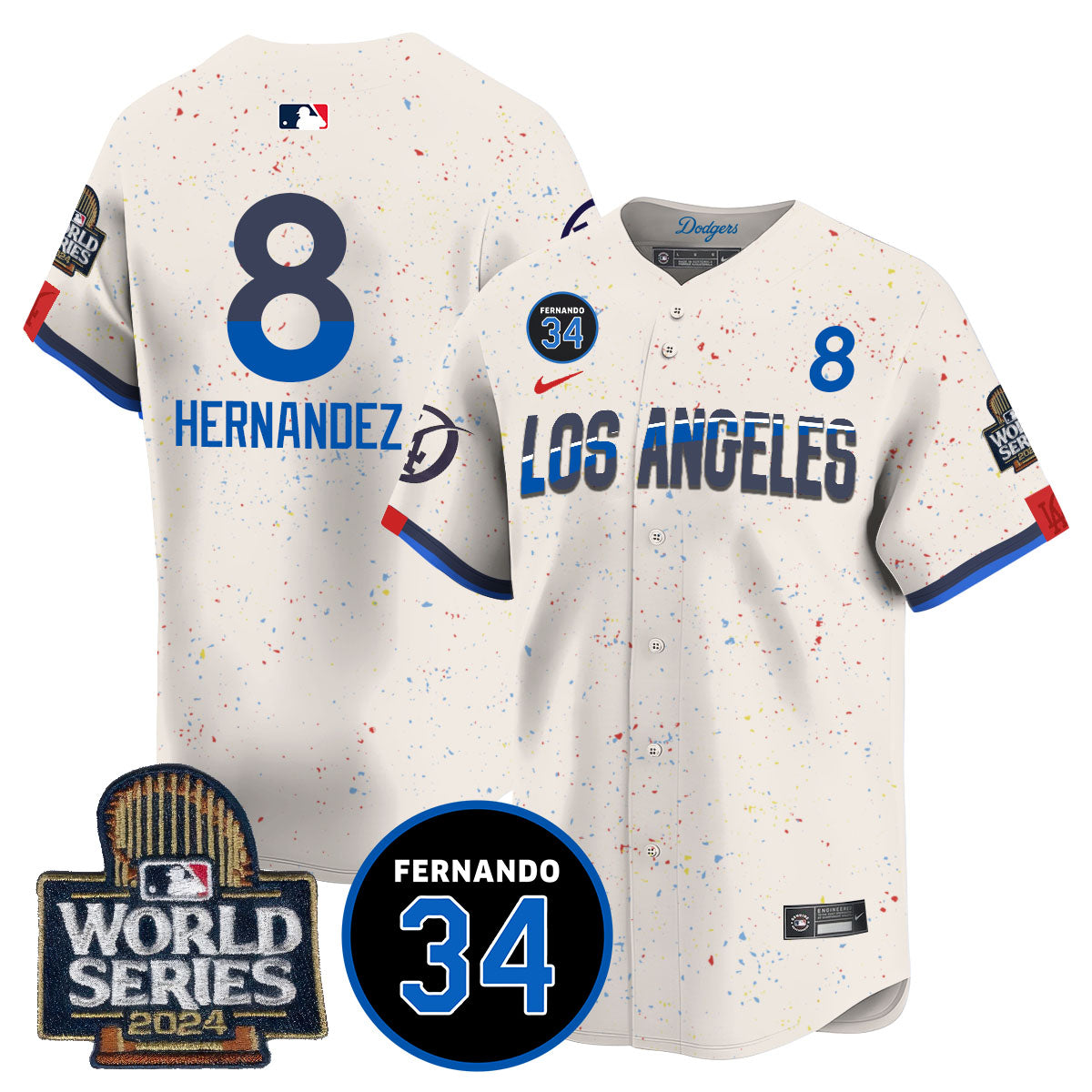 Dodgers Fernando Valenzuela Memorial Jersey - All Stitched