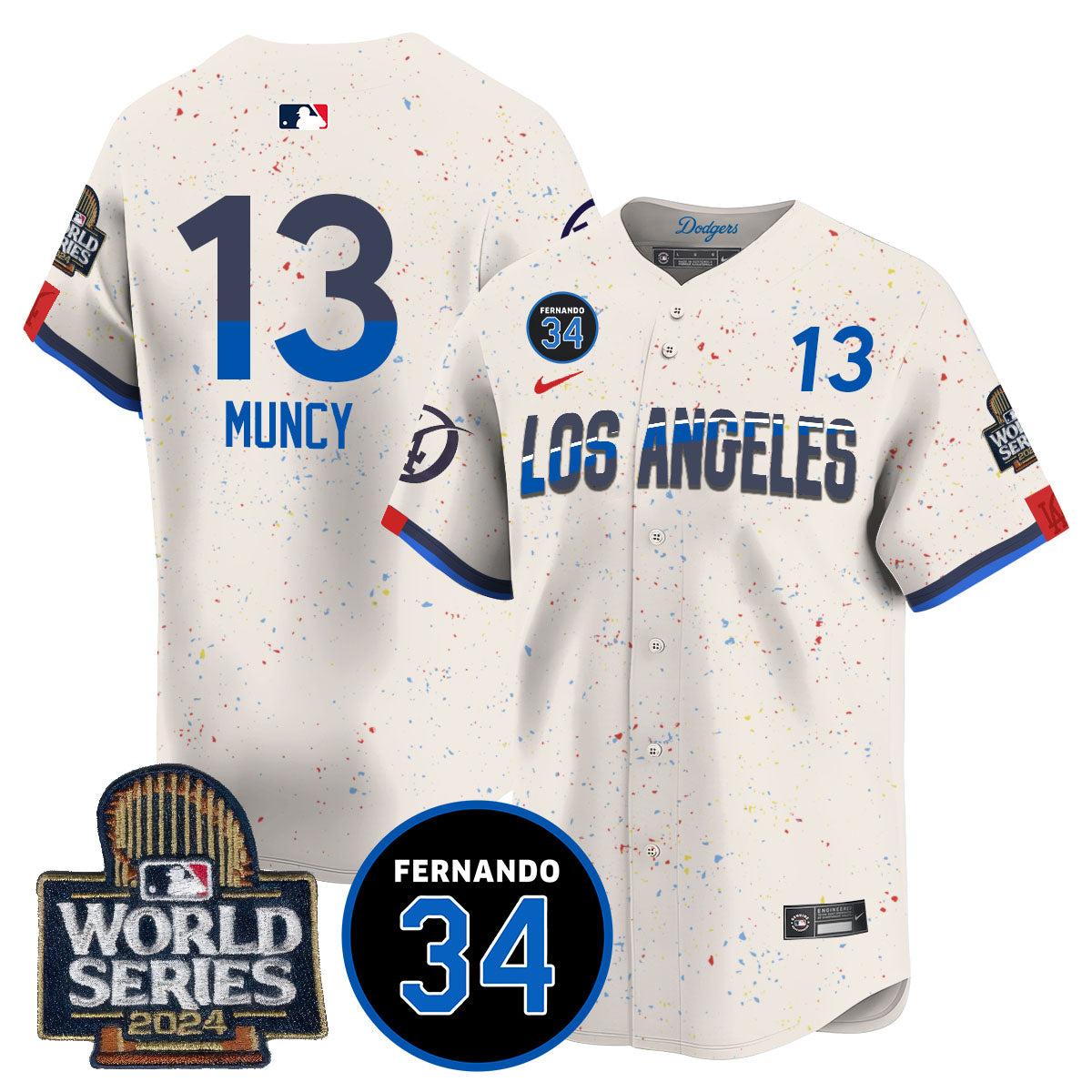 Dodgers Fernando Valenzuela Memorial Jersey - All Stitched