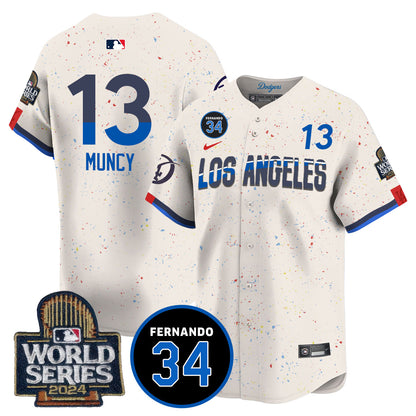 Dodgers Fernando Valenzuela Memorial Jersey - All Stitched