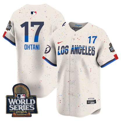 Los Angeles Dodgers World Series 2024 Jersey - All Stitched