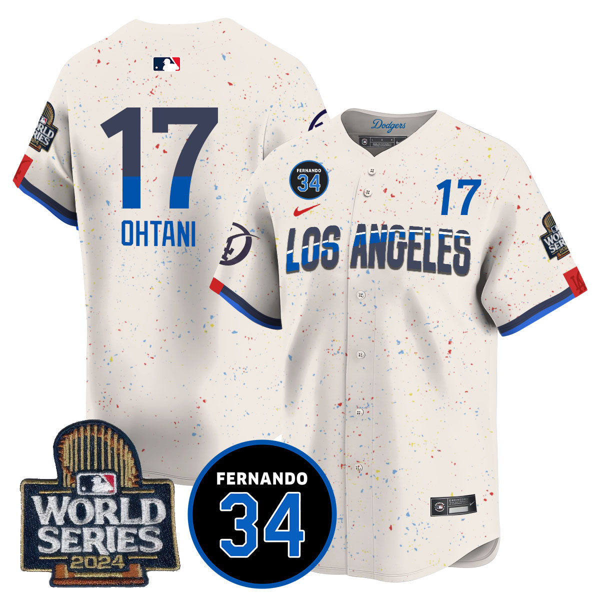 Dodgers Fernando Valenzuela Memorial Jersey - All Stitched