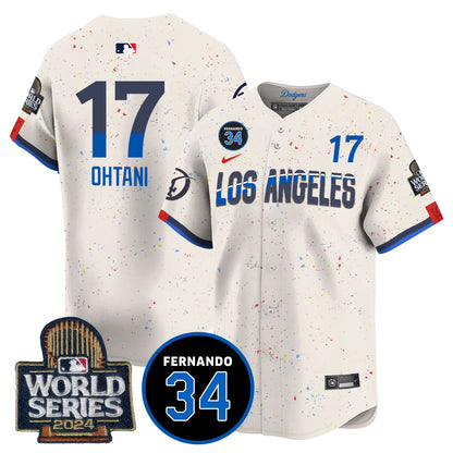 Dodgers Fernando Valenzuela Memorial Jersey - All Stitched