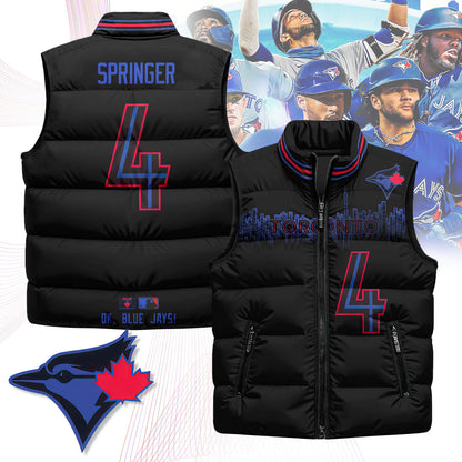 Toronto Blue Jays Unisex Puffer Vest