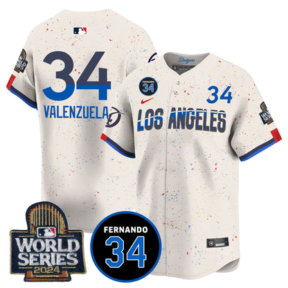 Dodgers Fernando Valenzuela Memorial Jersey - All Stitched