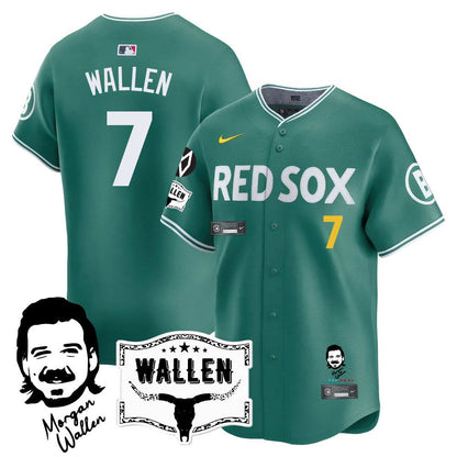 Boston Red Sox Morgan Wallen 2025 Jersey - All Stitched