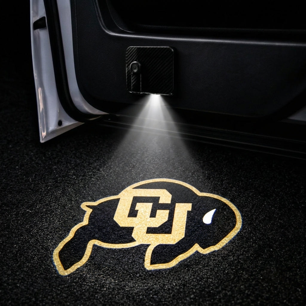 Car Door College Football Projector Lights