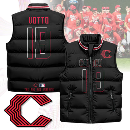 Cincinnati Reds Unisex Puffer Vest