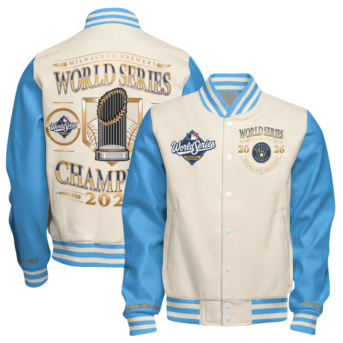 MIL 2026 WS Champions Limited Edition Varsity Jacket - Printed