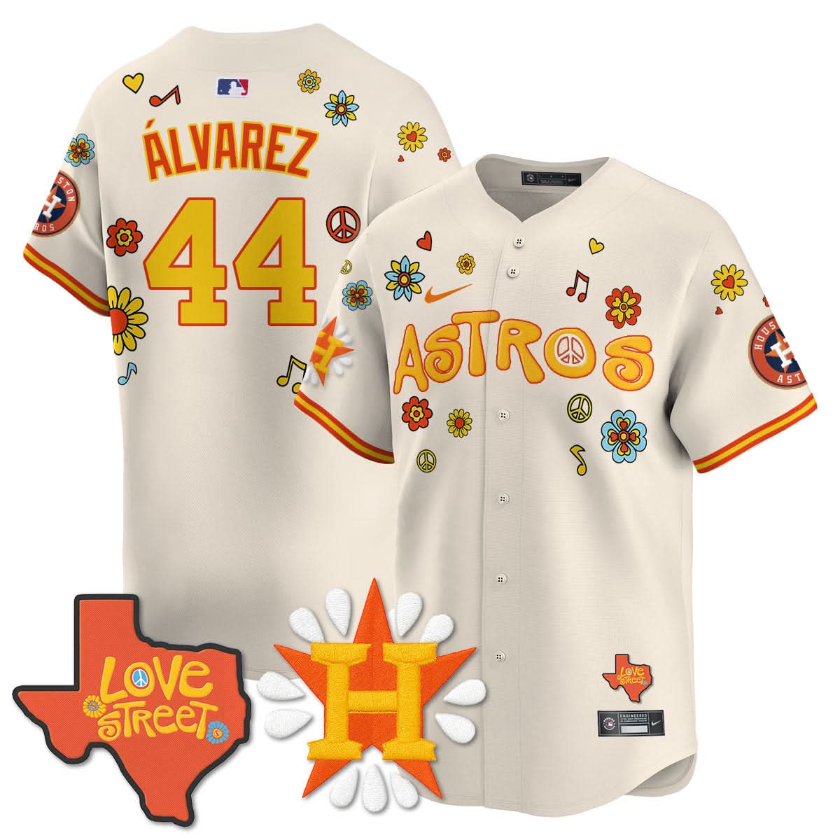 Houston Astros "Love Street" Limited Jersey - Stitched