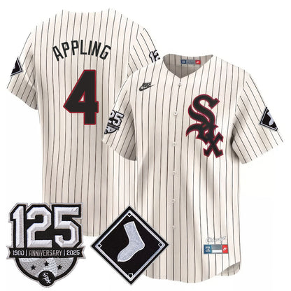 Chicago White Sox 125th Anniversary Jersey - All Stitched