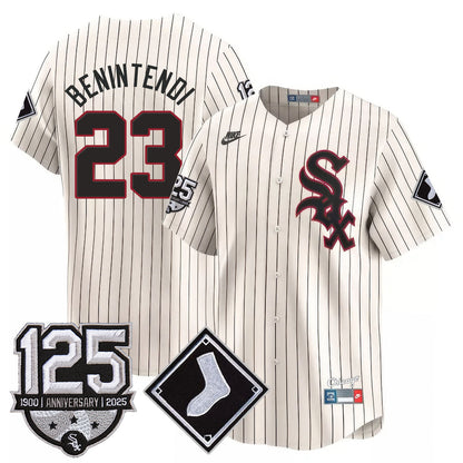 Chicago White Sox 125th Anniversary Jersey - All Stitched