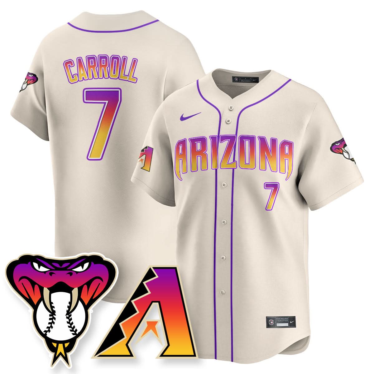 Arizona Diamondbacks 2025 City Connect Concept Jersey - All Stitched