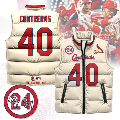 St. Louis Cardinals Unisex Puffer Vest