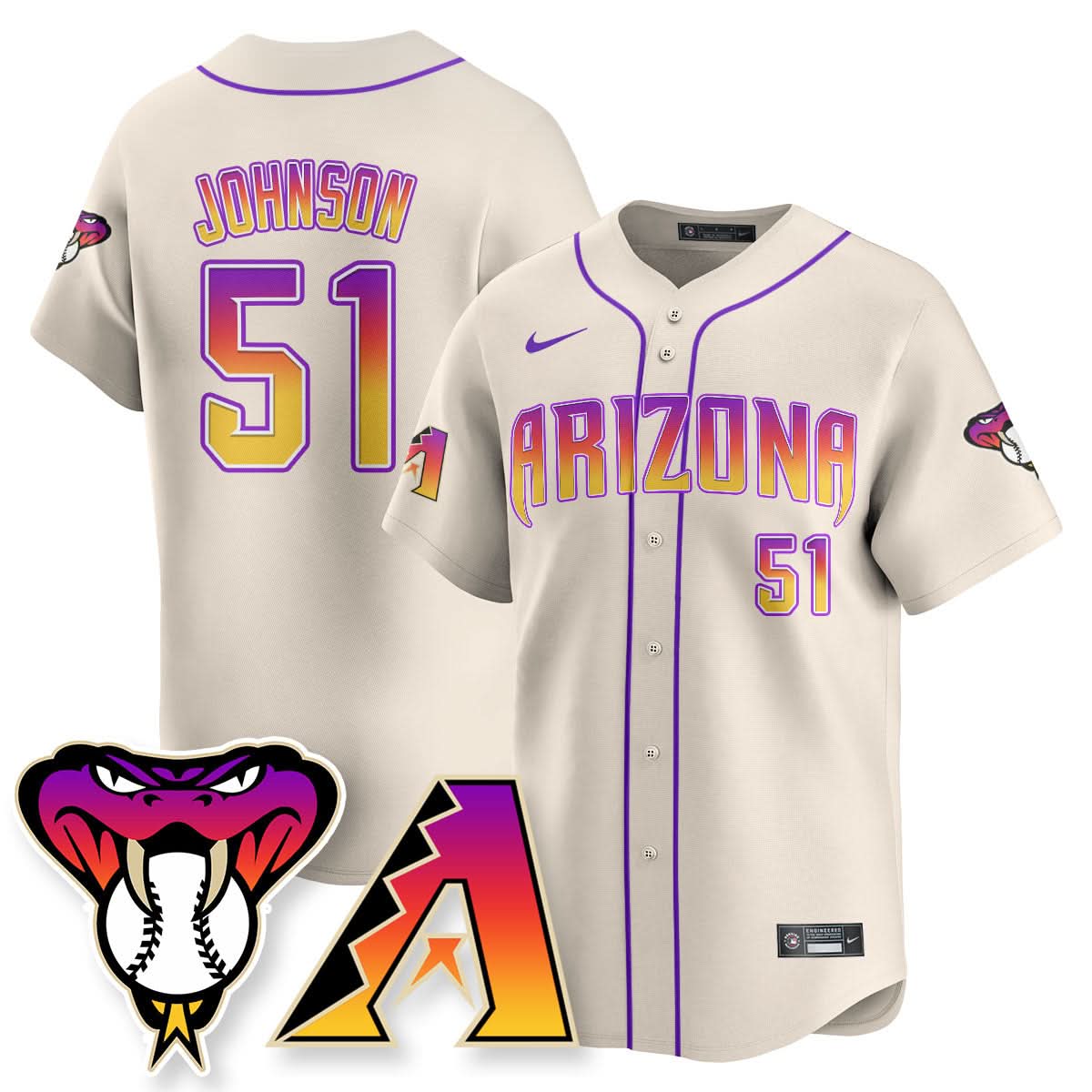 Arizona Diamondbacks 2025 City Connect Concept Jersey - All Stitched