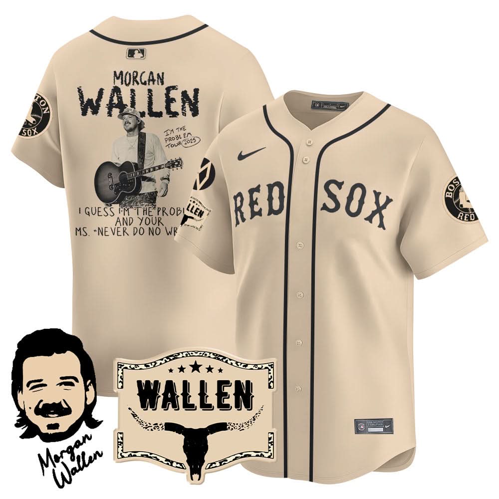 Boston Red Sox Morgan Wallen 2025 Jersey - All Stitched