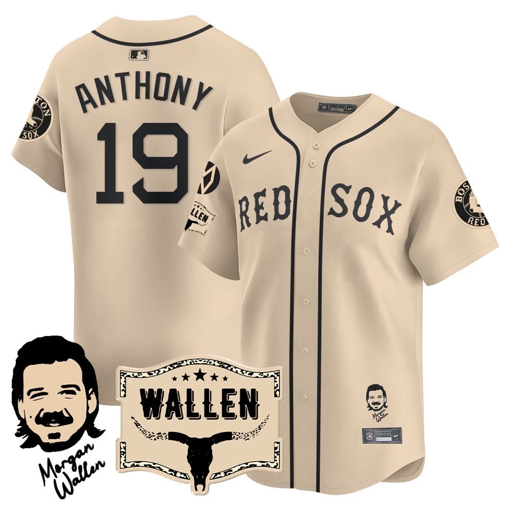 Boston Red Sox Morgan Wallen 2025 Jersey - All Stitched