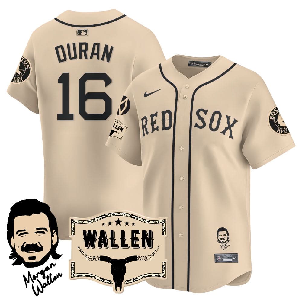 Boston Red Sox Morgan Wallen 2025 Jersey - All Stitched