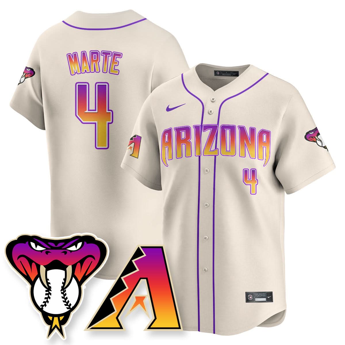 Arizona Diamondbacks 2025 City Connect Concept Jersey - All Stitched