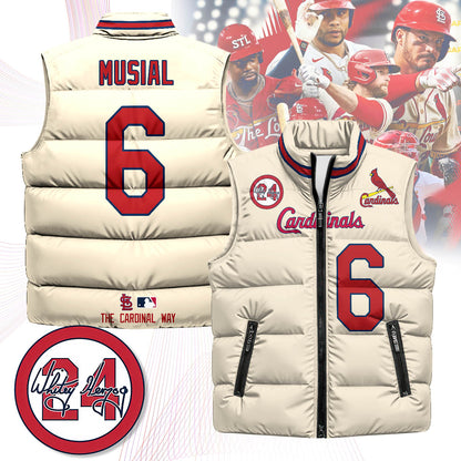 St. Louis Cardinals Unisex Puffer Vest