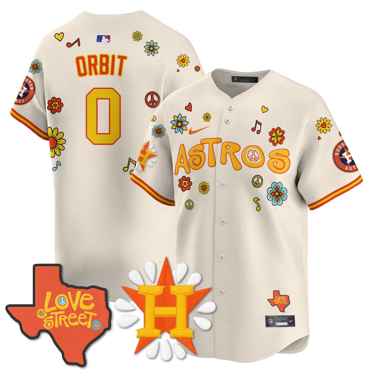 Houston Astros "Love Street" Limited Jersey - Stitched