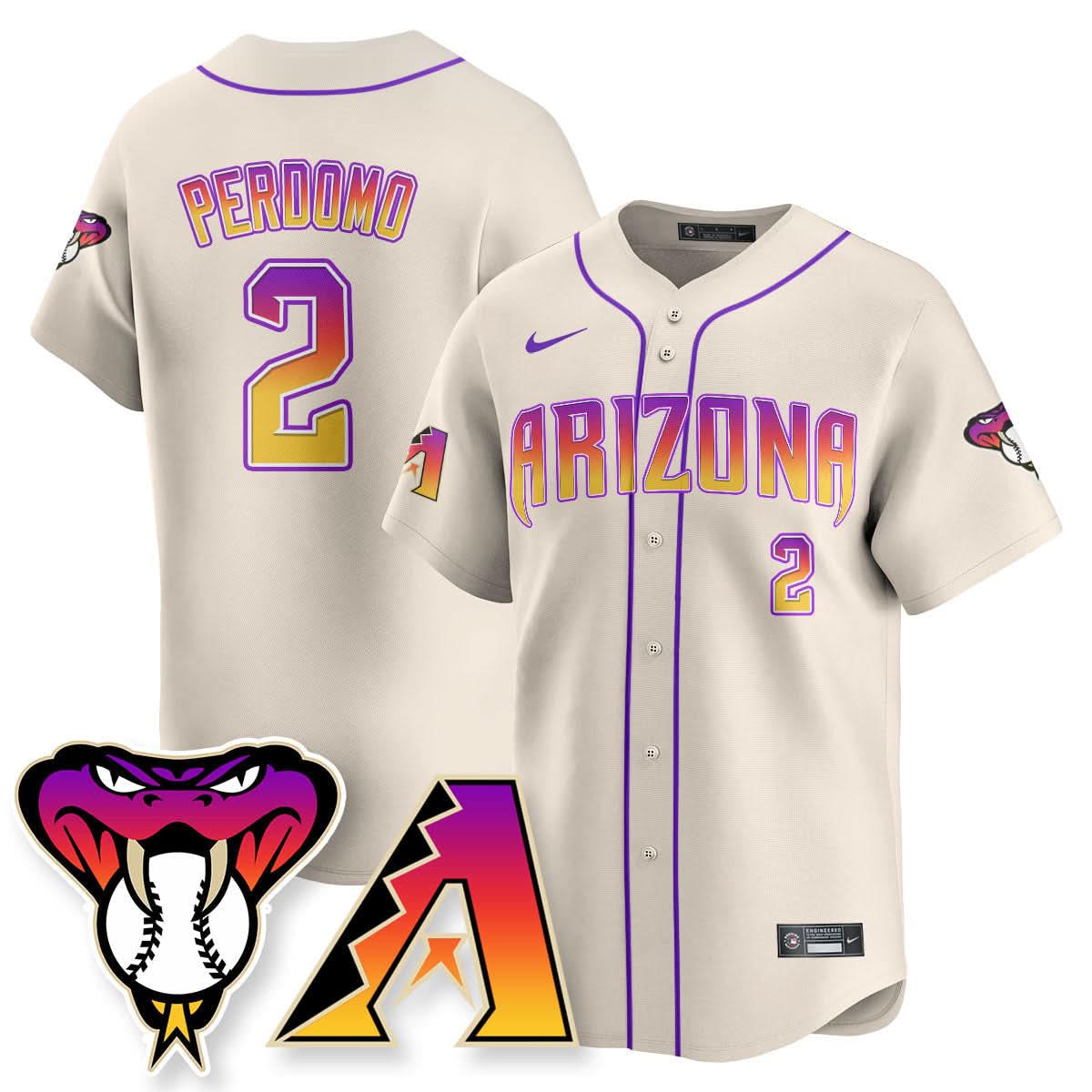 Arizona Diamondbacks 2025 City Connect Concept Jersey - All Stitched
