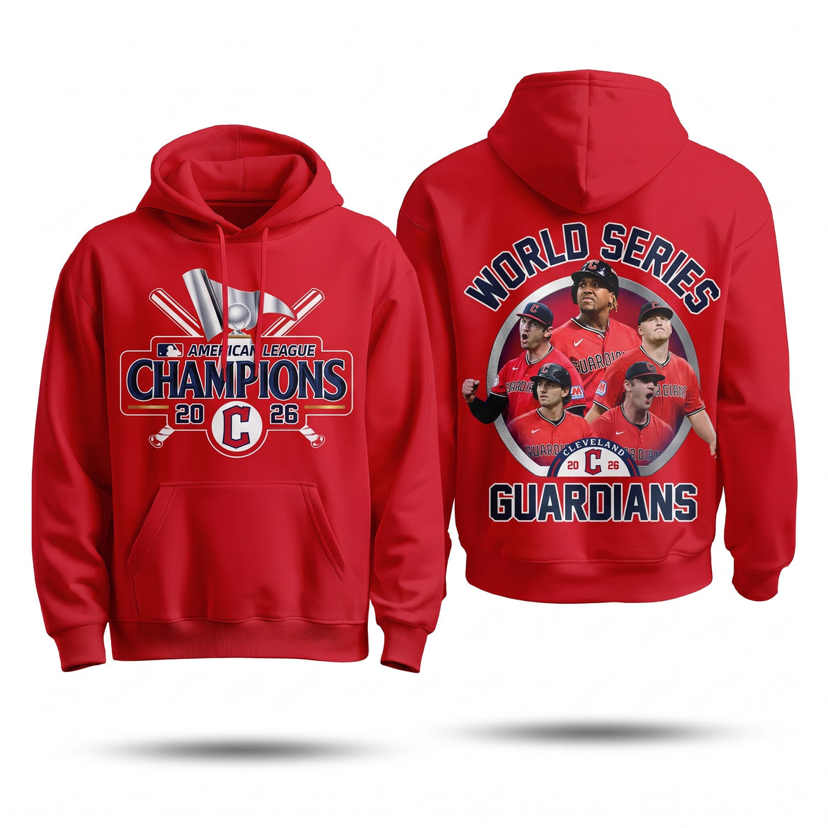 CLE World Series 2026 2D Hoodie - Printed
