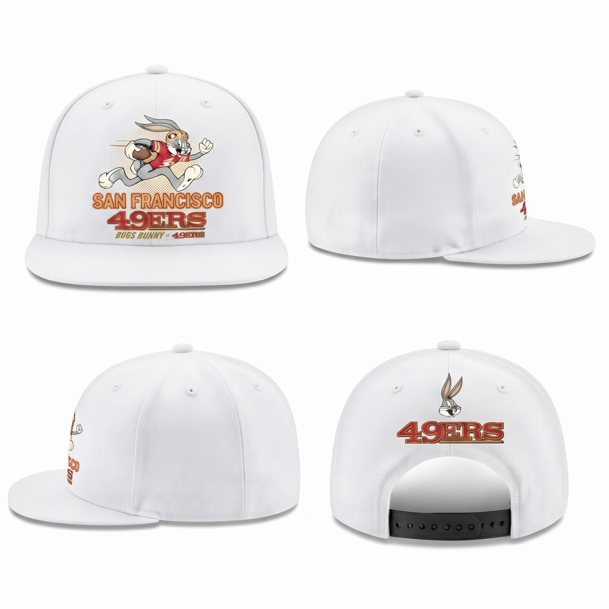SF x Bunny Snapback Cap - Printed