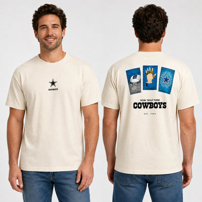 DAL How ‘Bout Them Cowboys Est 1960 Two Sides T-Shirt - Printed