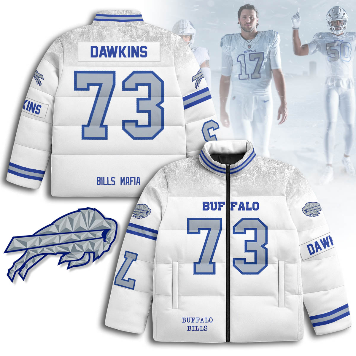 Buffalo Bills Rivalry Series Puffer Jacket