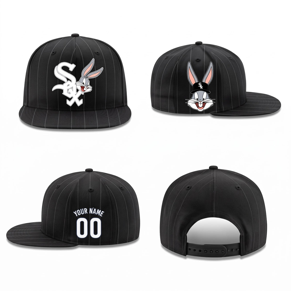 CWS x Bunny Personalized Snapback Cap - Printed