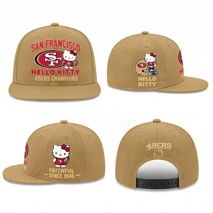 SF x Meow KT Snapback Cap - Printed