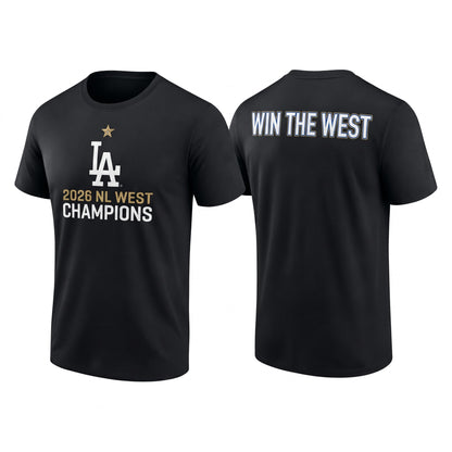SEA 2026 NL West Champs Two Sides T-Shirt - Printed V6