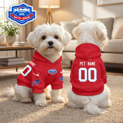 BUF “Rivalries” Pet Hoodie