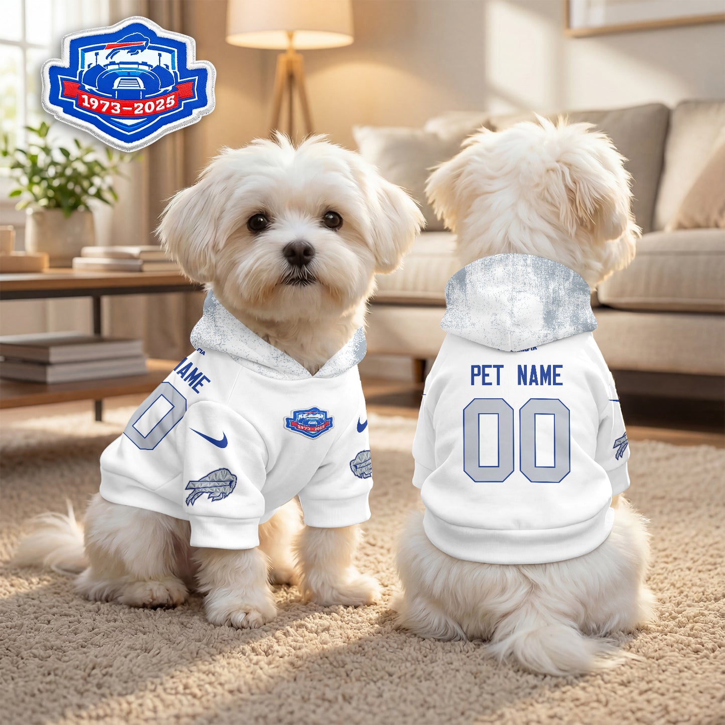 BUF “Rivalries” Pet Hoodie