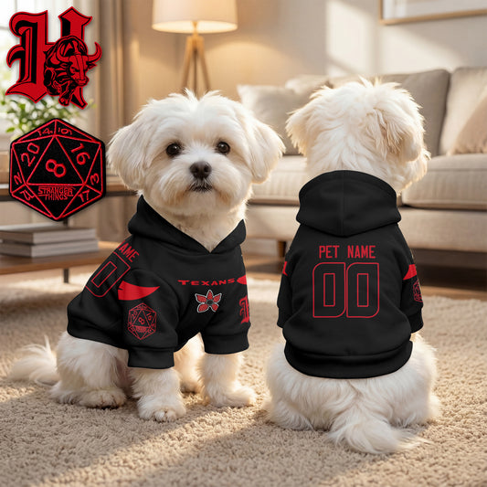 HOU Stranger Things Pet Hoodie
