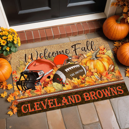 CB Doormat Custom Your Family Name And Choose Your Quotes, Sport Doormat, Sport Gifts For Fan