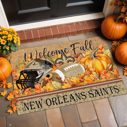 NOS Doormat Custom Your Family Name And Choose Your Quotes, Sport Doormat, Sport Gifts For Fan