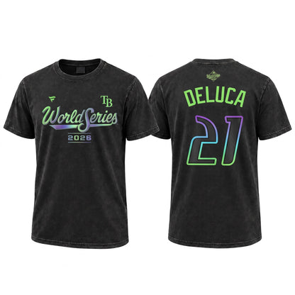 TBR American League Champions 2026 City Connect Edition Washed T-Shirt - Printed V9