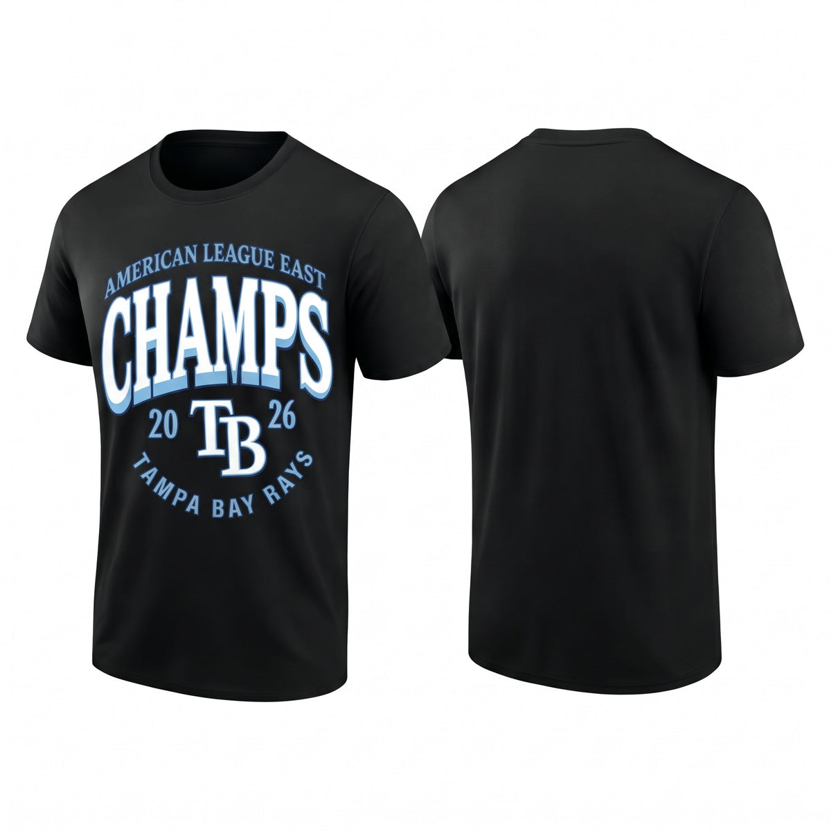 TBR 2026 AL East Champs One Side T-Shirt - Printed
