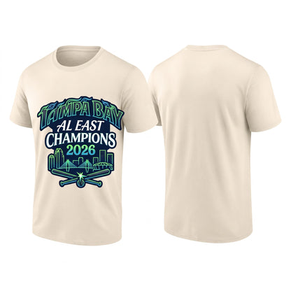 TBR 2026 AL East Champs One Side T-Shirt - Printed V2