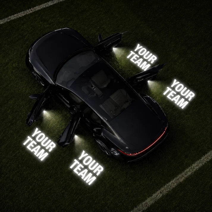 Football Car Door Projector Lights