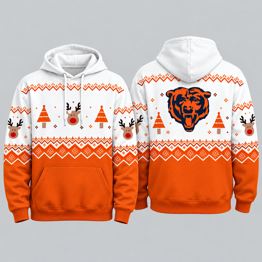 CHI Christmas Fleece Hoodie - Printed
