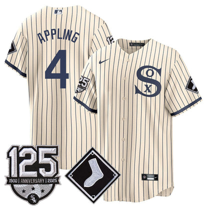 Chicago White Sox 125th Anniversary Jersey - All Stitched