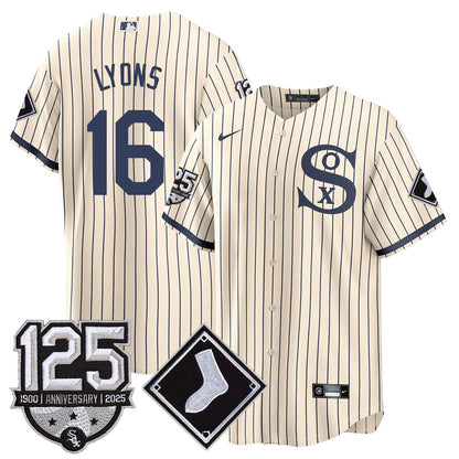 Chicago White Sox 125th Anniversary Jersey - All Stitched