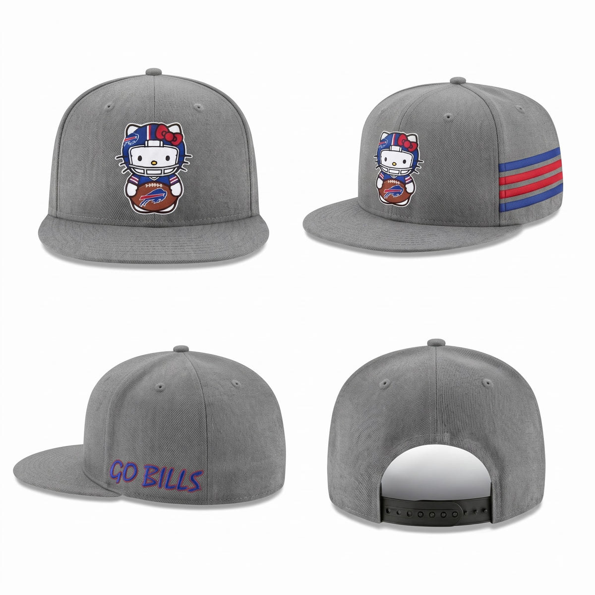 BUF x Meow KT Snapback Cap - Printed