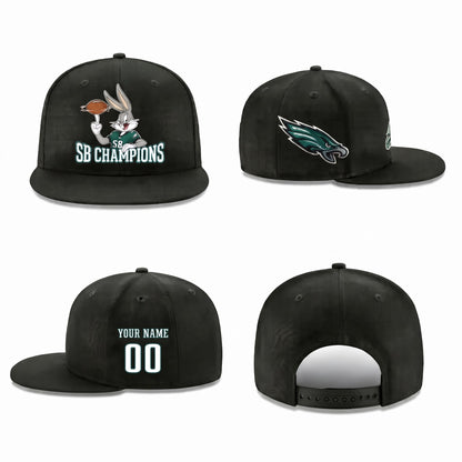 PHI x Bunny Personalized Snapback Cap - Printed
