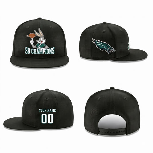 PHI x Bunny Personalized Snapback Cap - Printed