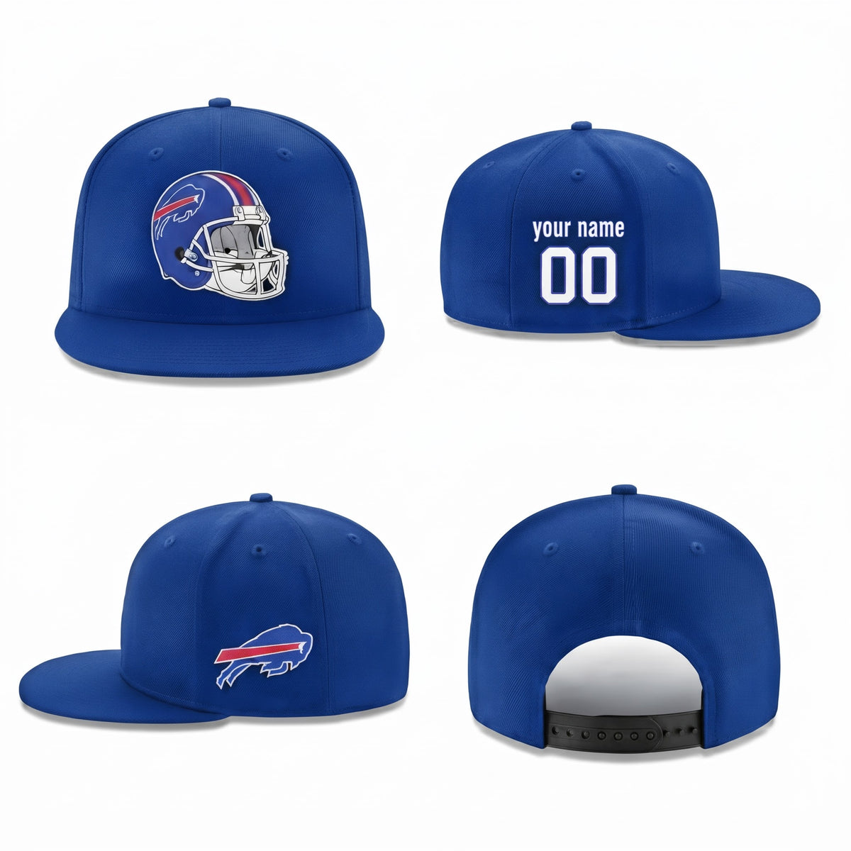 BUF x Bunny Personalized Snapback Cap - Printed